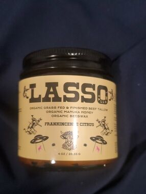 Lasso Frankincense Citrus Lip & Body Balm - Natural Yellow
